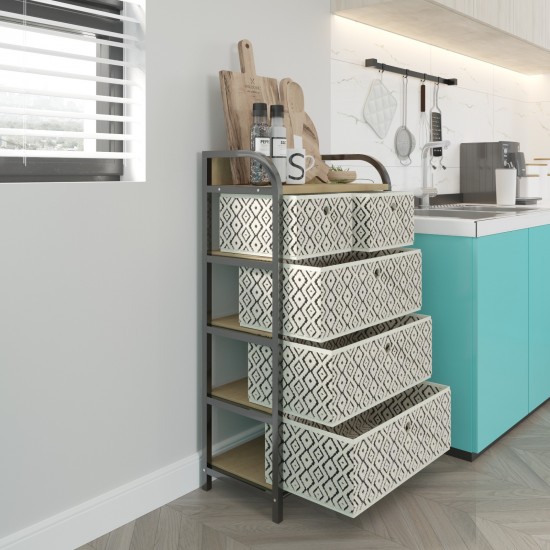 Mutfak Organizer ve Toparlayıcı Sepet