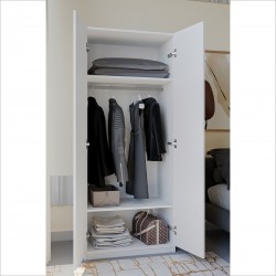 2 Kapaklı Elbise Dolabı60