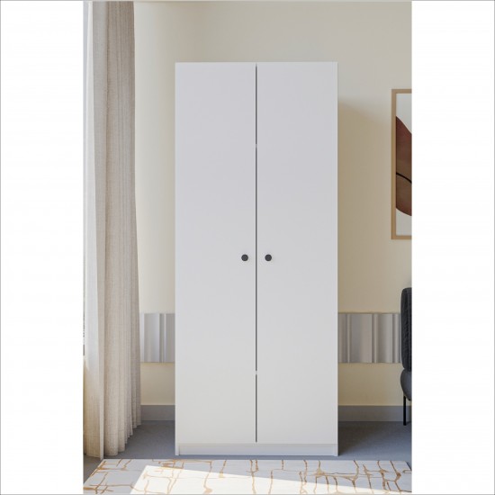 2 Kapaklı Elbise Dolabı 60 cm