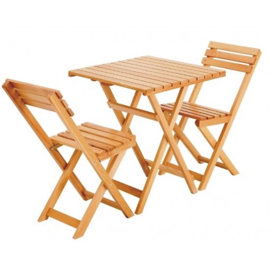 Ahşap Bistro Set / Bahçe Seti 