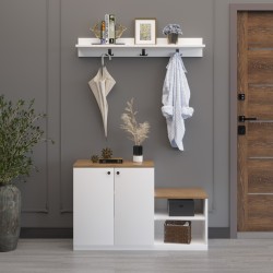 Alsancak Portmanto Ayakkabılık Çok Amaçlı Antre Dolabı