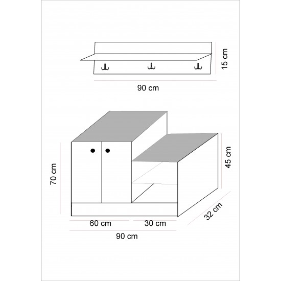 Alsancak Portmanto Ayakkabılık