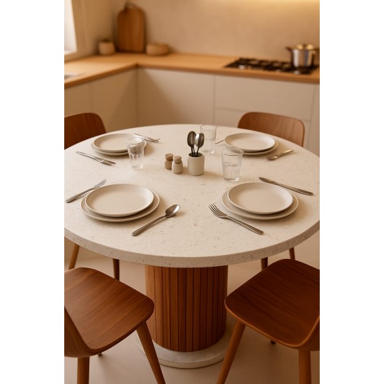 Bohem 4 Kişilik Yemek / Mutfak Masası