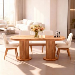 Bohem 6 Kişilik Yemek / Mutfak Masası