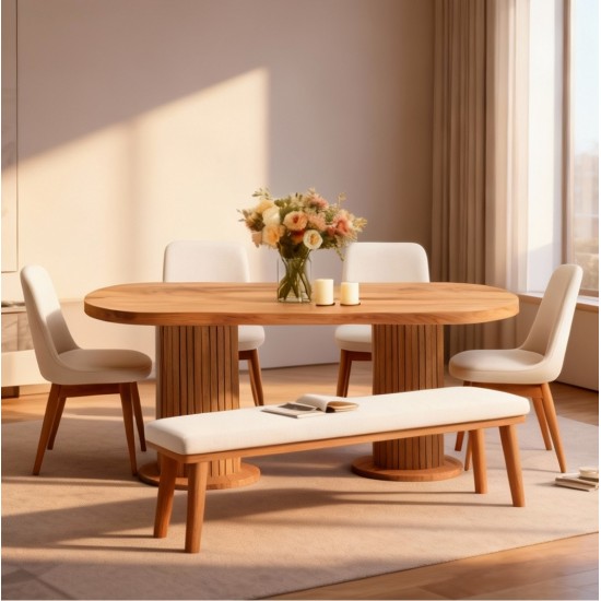 Bohem 6 Kişilik Yemek / Mutfak Masası