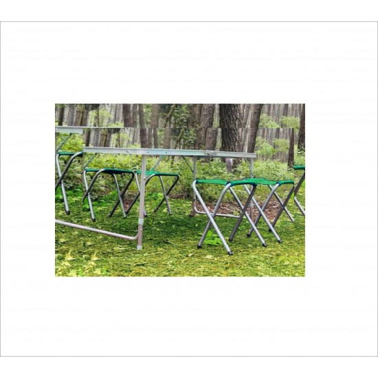 Katlanır ve Tabureli Kamp Masası Seti