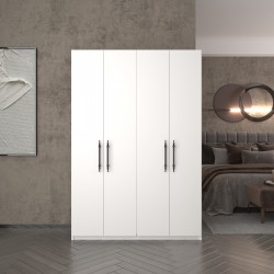 Ugi 4 Kapaklı Elbise Dolabı / Düzenleyici