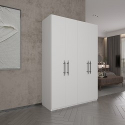 Ugi 4 Kapaklı Elbise Dolabı / Düzenleyici