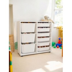 9 Sepetli Dolap Çok Amaçlı Dolap Oyuncak Dolabı
