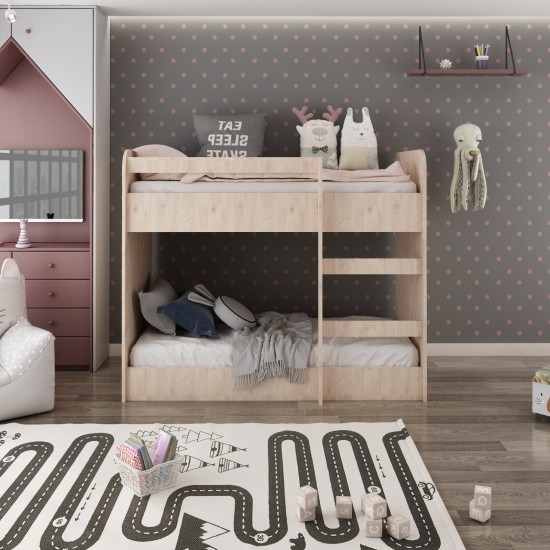 2 Katlı Çocuk Ranza - Güvenli ve Şık Tasarım