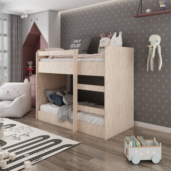 2 Katlı Çocuk Ranza - Güvenli ve Şık Tasarım