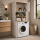 Moduleva Çamaşır Makinesi Dolabı /Kurutma Makinesi Dolabı / Çok Amaçlı Dolap