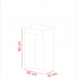 Çeşme Çok Amaçlı Dolap / Mikrodalga Dolabı/ Mutfak Dolabı / Mutfak Bangosu Alt Modül