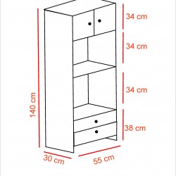 Mutfak Dolabı Çok Amaçlı / Kahve Köşesi/ Mikrodalga Fırın Dolabı