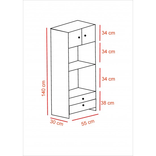 Kapaklı Banyo Dolabı
